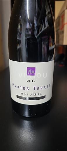 Руссільон Маурі сухе Mas Amiel Hautes Terres 2017