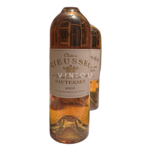 Bordeaux Sauternes Château Rieussec 2003