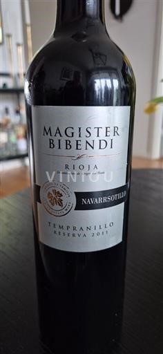 La Rioja Rioja Navarrsotillo Magister Bibendi 2011