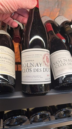 Бургундія Вольне Premier Cru Domaine Marquis d'Angerville Clos des Ducs 2017