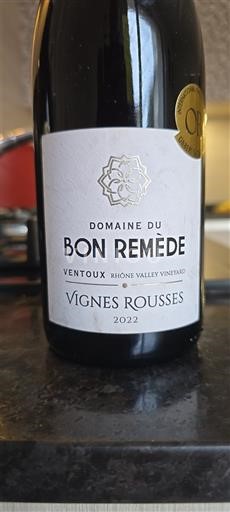Рона Венту Domaine Bon Remède Vignes Rousses 2022