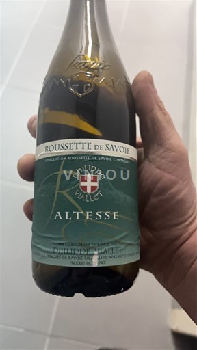 Савойя та Бюже Руссет-де-Савойя Philippe Viallet Altesse Без вінтажу