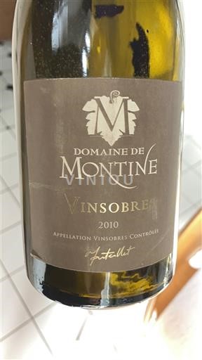 Рона Вінзобр Domaine Montine 2010