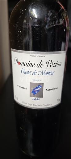 Languedoc a Roussillon Katalánská pobreží Domaine Vézian Cigales de Maréza 2008