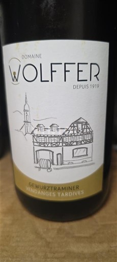 Ельзас Domaine Wolffer Gewurztraminer Vendanges Tardives 2022