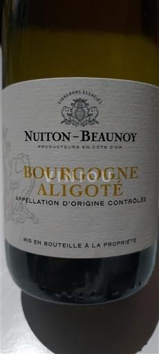 Бургундія Бургундія-Аліґоте Nuiton-Beaunoy 2023
