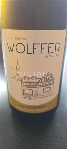 Ельзас Domaine Wolffer Vendanges Tardives 2022