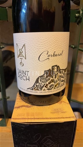 Roussillon Côtes-du-Roussillon Domaine Saint Roch Corbarol Icke årgångsbetecknad