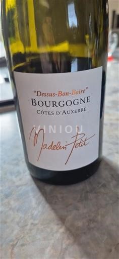 Бургундія Бургунь Кот-д'Осер Madelin Petit Dessus-Bon-Boire Без вінтажу