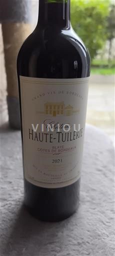 Burdeos Côtes-de-Bordeaux Château Haute-Tuilerie 2021