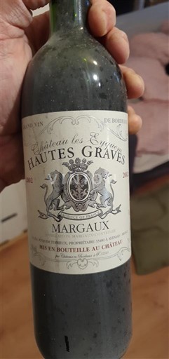 Bordeaux Margaux Château Les Hautes Graves Non-Vintage