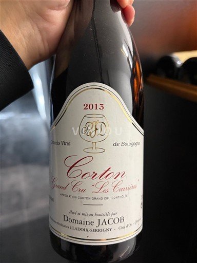 Бургундія Кортон Grand Cru Domaine Jacob Grand Cru Les Carrières 2013