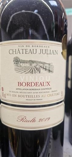 Bordeaux Château Julian 2019