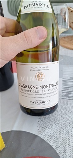 Бургундія Chassagne-Montrachet Premier Cru Patriarche Père & Fils Les Vergers Без вінтажу