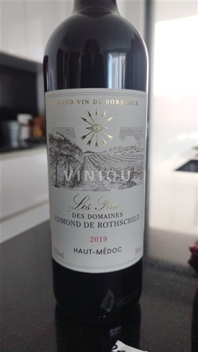 Бордо Го-Медок Domaine Domaines Edmond de Rothschild Les Pins 2019