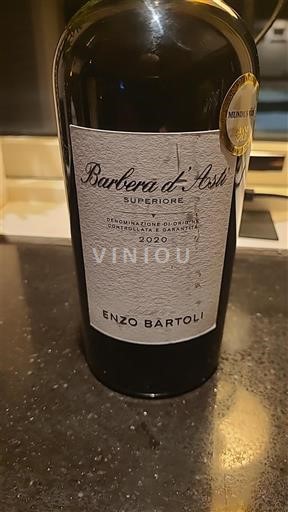 Piemont Barbera d'Asti Enzo Bartoli 2020