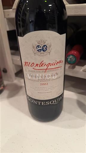 Bordeaux Montesquieu Réserve du Baron 2002