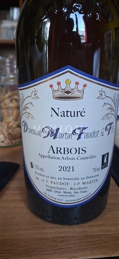 Жура Арбуа Domaine Martin Faudot Naturé 2021
