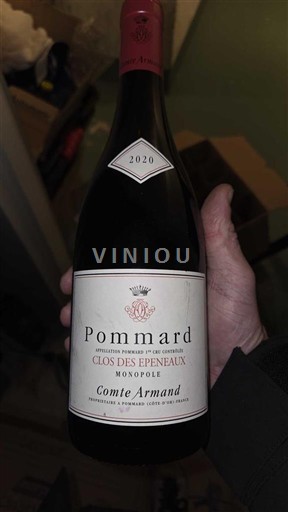 Burgund Pommard Premier Cru Comte Armand Clos des Epeneaux Monopole 2020
