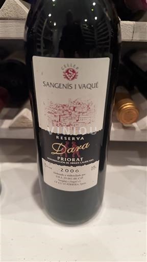 Каталонія Пріорат Sangenís i Vaqué Reserva Dána 2006