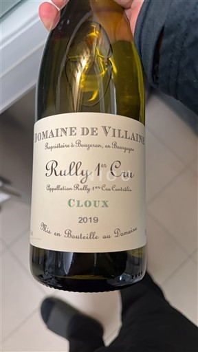 Бургундія Не вказано Premier Cru Domaine Villaine Cloux 2019
