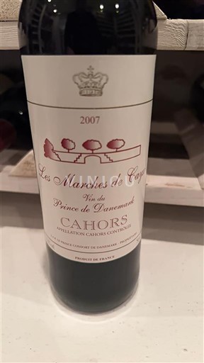 Південний Захід Канор✍ Les Marches de Cayx Vin du Prince de Danemark 2007