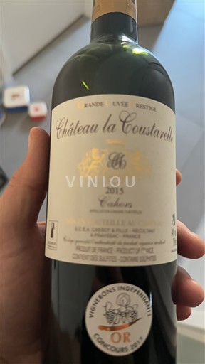 Sud-Ouest Cahors Château La Coustarelle Grande Prestige 2015