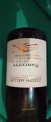 Thung lũng sông Loire Sancerre. Joseph Mellot Domaine des Chaintres 2015