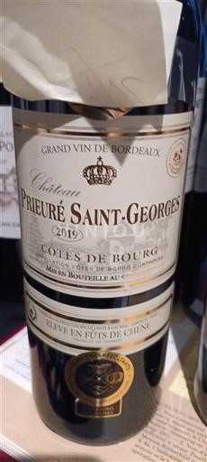 Bordeaux Côtes-de-bourg Château Prieuré Saint-Georges 2019