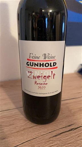 Нижня Австрія Терменрегіон Gunhold Zweigelt Reserve 2022