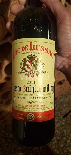 Бордо Люссак-Сент-Емільйон Roc de Kussac 2011