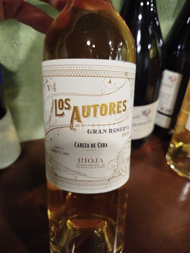 La Rioja Rioja Los Autores Cabeza de Cuba 2014