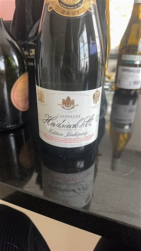 Šampanja Šampanjec Heidsieck & Co Edition Juillet 1795 Neleten.