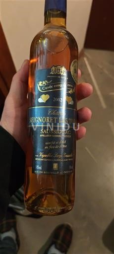 Південний Захід Соссіньяк Château Seigneurie Les Tourelles coup de cœur 2002