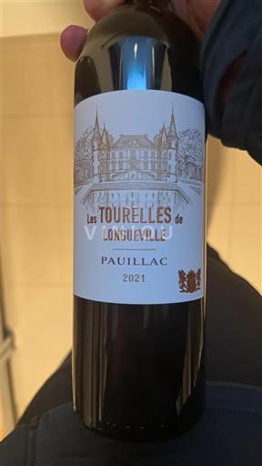 Бордо Пойяк Château Pichon Baron Les Tourelles de Longueville 2021