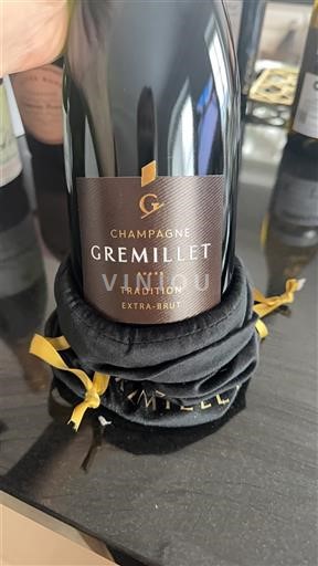 Šampanja Šampanjec Gremillet Tradition Extra-Brut Neleten.