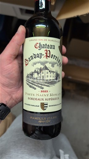 Бордо Бордо Суперіор Château Landoy-Perrinat Porte Saint-Romans 2023