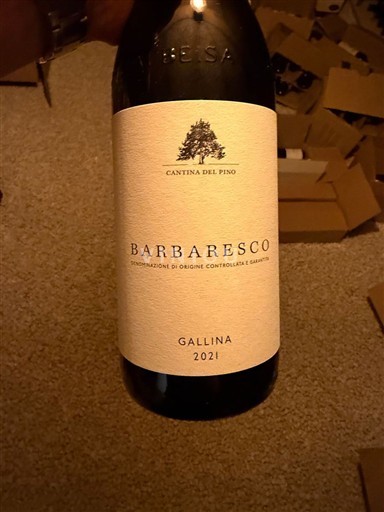 П'ємонт Барбареско Cantina del Pino Gallina 2021