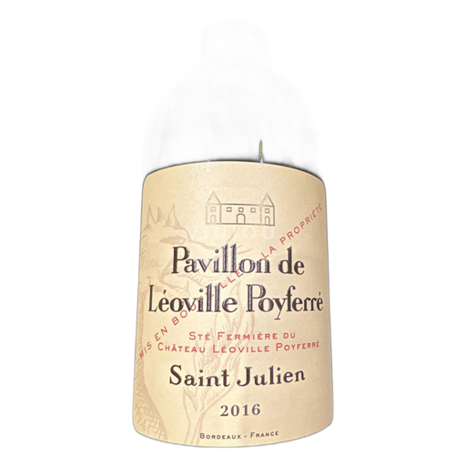 Bordeaux Saint-Julien Château Léoville Poyferré Pavillon de Léoville Poyferré 2016