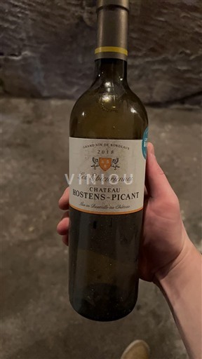 Bordeaux Không được chỉ định Château Hostens-Picant Les Episuriens 2018