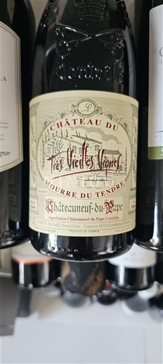 Thung lũng Rhône Châteauneuf-du-pape Château Mourre du Tendre Très Vieilles Vignes 2022