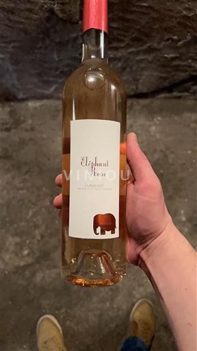Thung lũng Rhône Luberon Elephant Rosé Không niên vụ