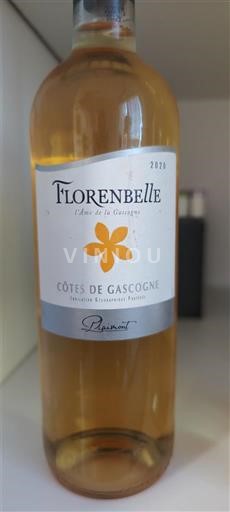 Viner Blanc sec FLORENBELLE Florensac 2020 Frankrike Sydväst Côtes de Gascogne IGP