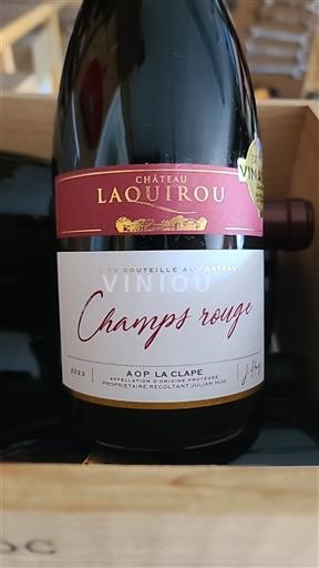 Лангедок Ла Клап Château Laquirou Champs rouge 2023