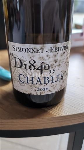 Бургундія Chablis Simonnet-Febvre D1840 2020