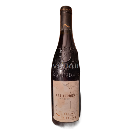Rhônen laakso Gigondas Domaine de Piéblanc Les Terres 2020