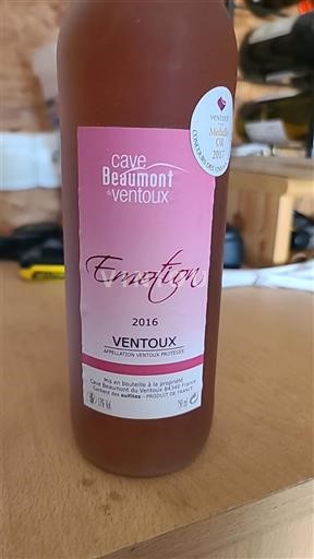 Рона Венту Cave Beaumont du Ventoux Emotion 2016