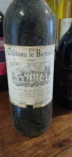 Південний Захід Монбазіяк Château Le Barradis 1990