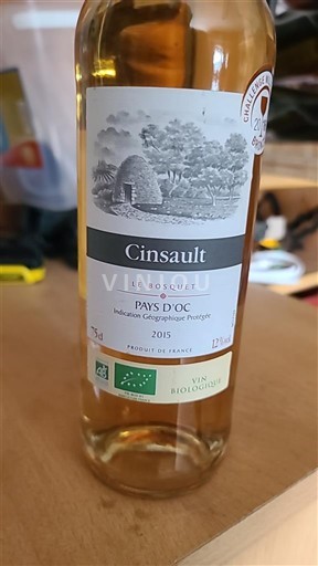 Лангедок та Руссійон Паї д'Ок Le Bosquet Cinsault 2015