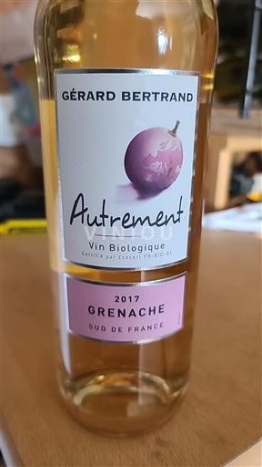Лангедок та Руссійон Паї д'Ок Gérard Bertrand Autrement 2017